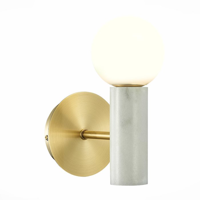 Светильник настенный Pietra золотисто-белого цвета - купить Бра и настенные светильники по цене 7960.0