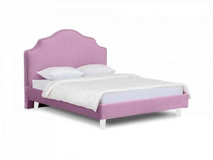 Кровать Queen Victoria L 160х200 лилового цвета - купить Кровати для спальни по цене 44080.0