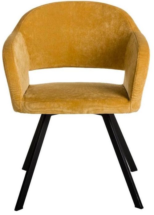 Кресло Oscar желтого цвета - купить Обеденные стулья по цене 10990.0
