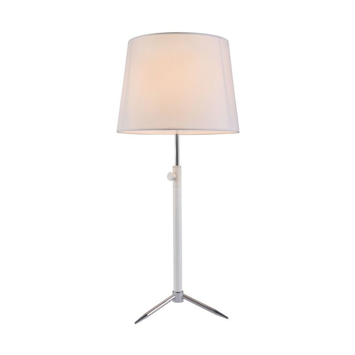 Настольная лампа Monic с белым абажуром  - купить Настольные лампы по цене 7300.0