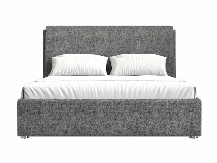 Кровать Принцесса 200х200 серого цвета с подъемным механизмом - купить Кровати для спальни по цене 98999.0