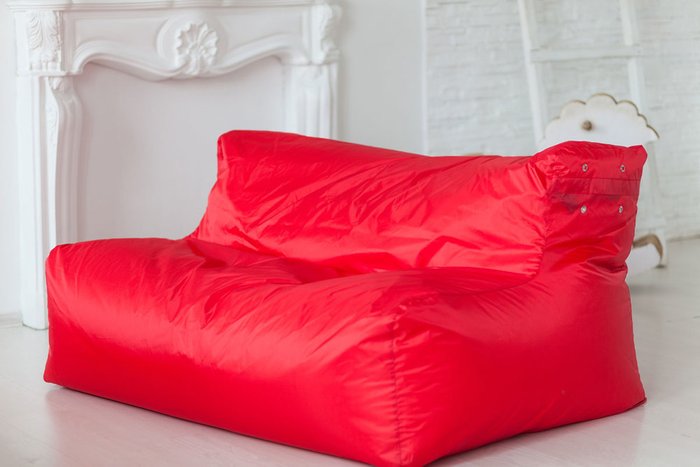 Бескаркасный диван Модерн красного цвета - купить Бескаркасная мебель по цене 7390.0