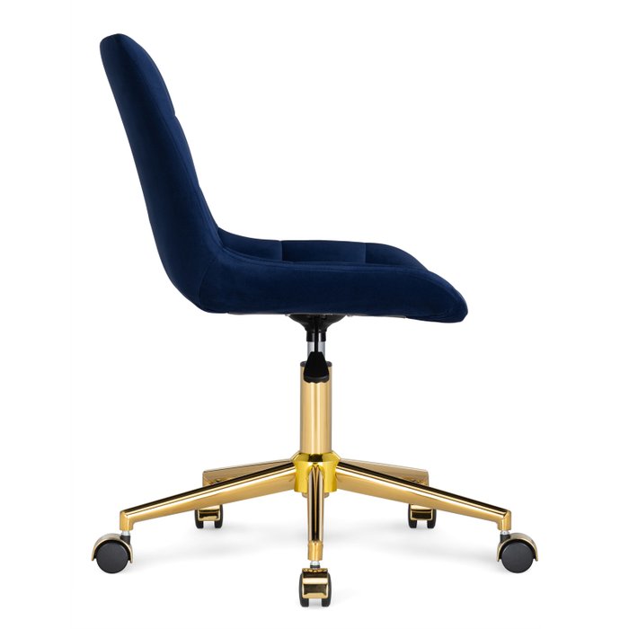 Стул офисный Честер темно-синего цвета - купить Офисные кресла по цене 8290.0