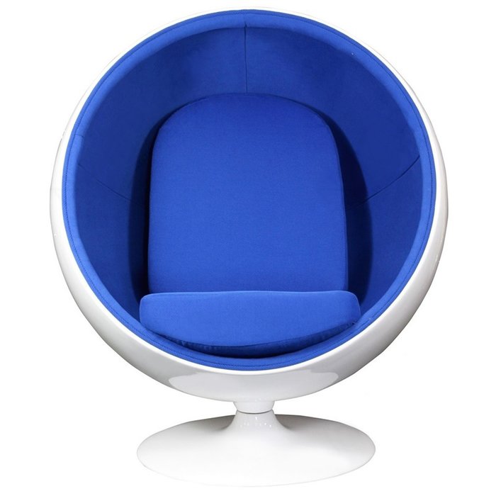 Кресло Eero Ball Chair с вращающимся основанием - купить Интерьерные кресла по цене 205000.0