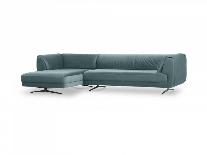 Угловой диван Marsala темно-бирюзового цвета - купить Угловые диваны по цене 237240.0