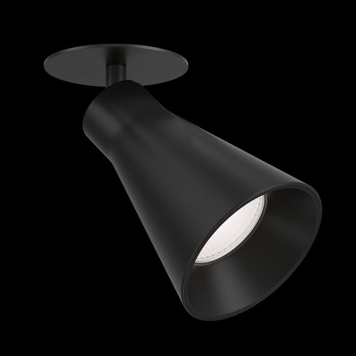 Встраиваемый светильник Technical черного цвета - лучшие Встраиваемые споты в INMYROOM