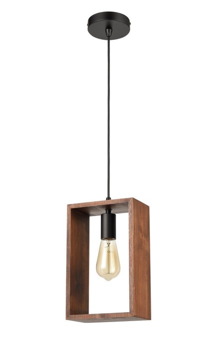 Подвесной светильник Thomas из металла и дерева - купить Подвесные светильники по цене 5175.0