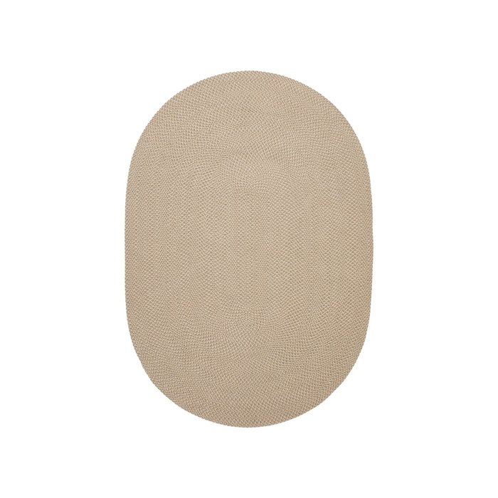 Овальный ковер Rodhe 160x230 бежевого цвета Овальный ковер Rodhe 160x230 бежевого цвета