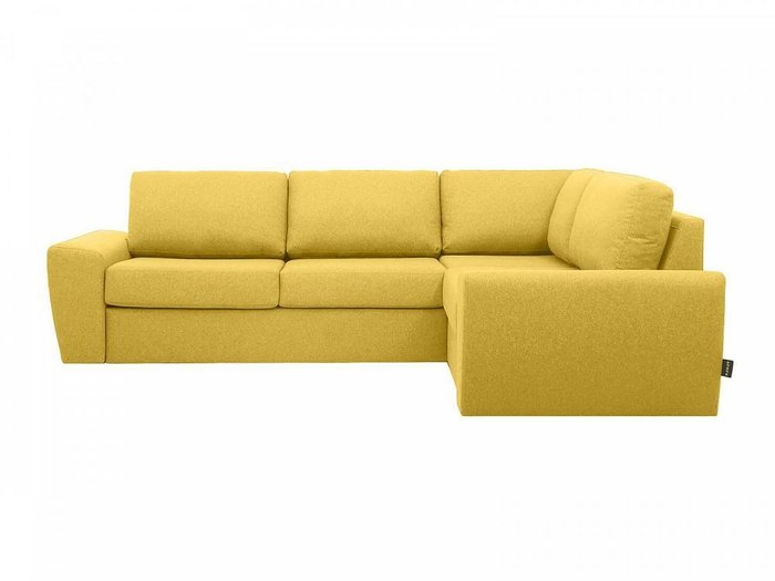 Угловой диван-кровать Peterhof желтого цвета