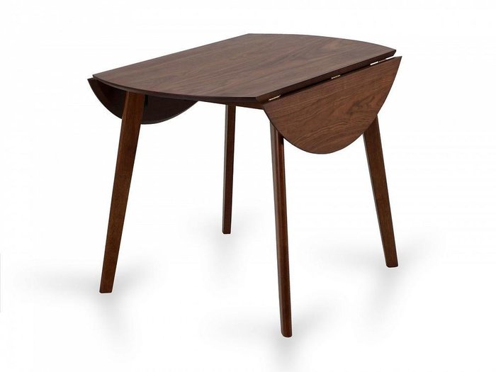 Складной обеденный стол Jaxton коричнеого цвета - купить Обеденные столы по цене 28900.0