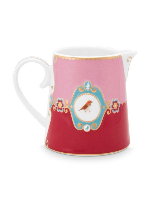 Молочник Medallion красно-розового цвета - купить Для чая и кофе по цене 2370.0
