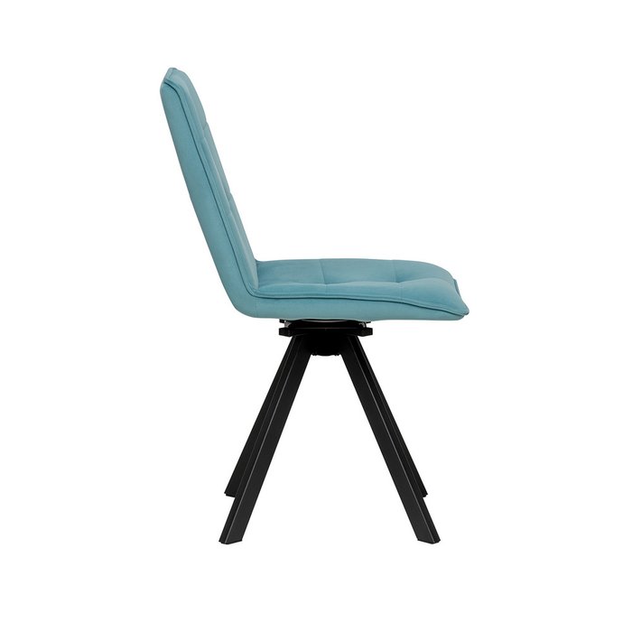 Стул Умбра вращающийся голубого цвета  - лучшие Обеденные стулья в INMYROOM