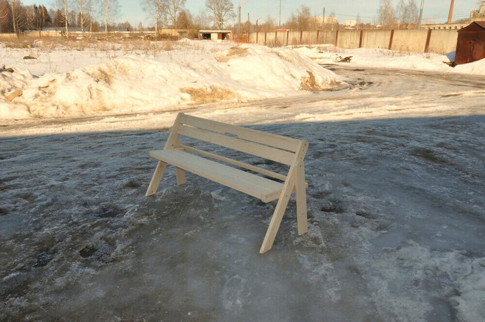 Скамейка усиленная из массива ели - купить Садовые скамейки по цене 8390.0 Скамейка усиленная из массива ели - купить Садовые скамейки по цене 8390.0