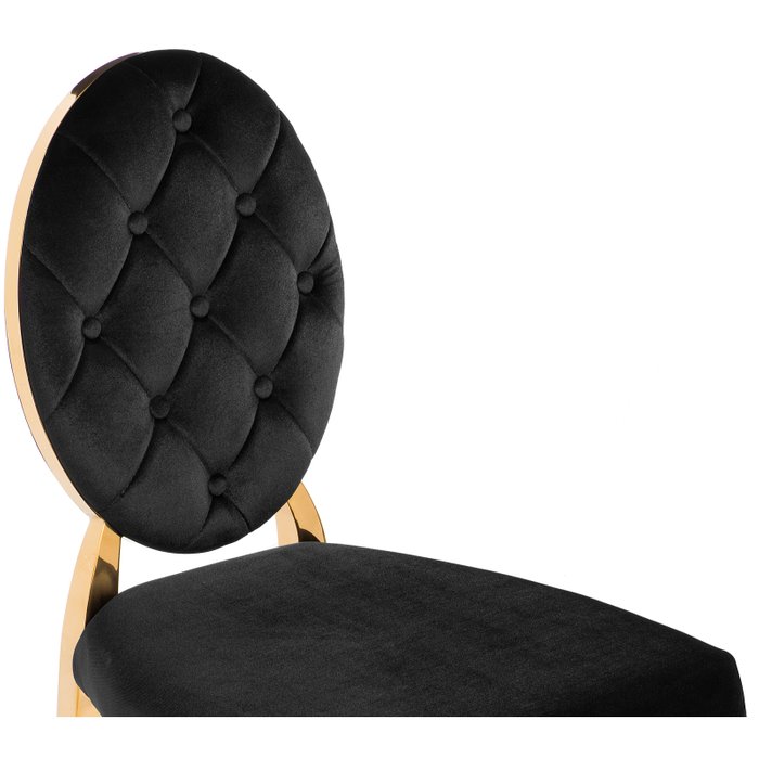 Стул Odda черного цвета - лучшие Обеденные стулья в INMYROOM