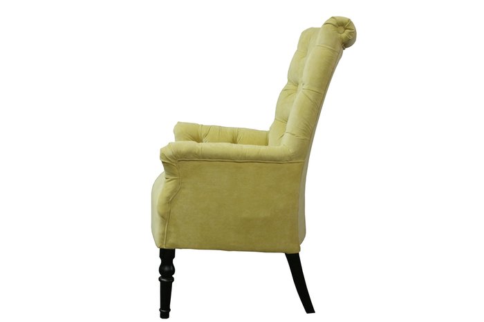 Кресло Korn желтого цвета - купить Интерьерные кресла по цене 30350.0
