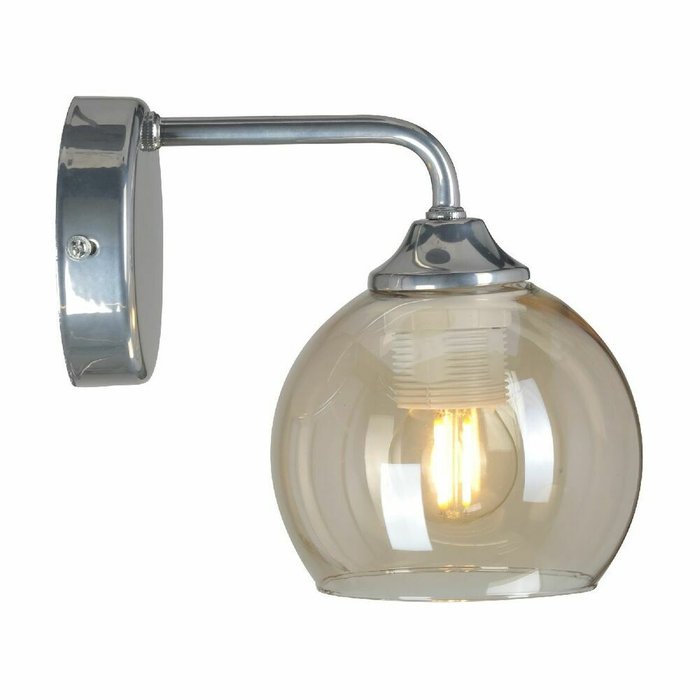 Бра V3096-9/1A (стекло, цвет прозрачный) - лучшие Бра и настенные светильники в INMYROOM