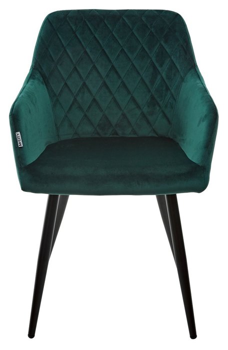 Стул Brandy темно-зеленого цвета - лучшие Обеденные стулья в INMYROOM