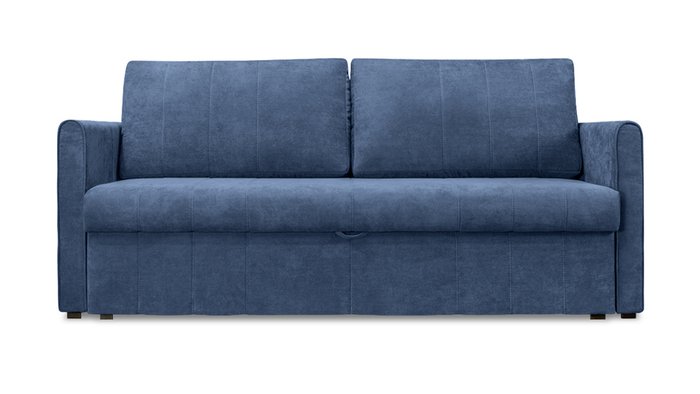 Диван-кровать Хьюго синего цвета - купить Прямые диваны по цене 62500.0