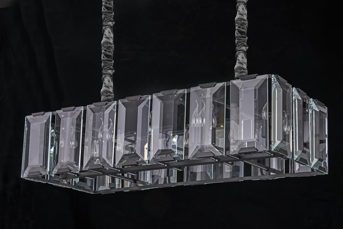 Подвесная люстра Harlow из металла и стекла - лучшие Подвесные люстры в INMYROOM