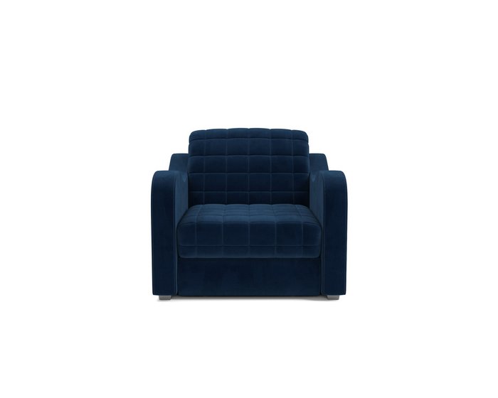 Кресло-кровать Барон 4 темно-синего цвета - купить Интерьерные кресла по цене 27390.0