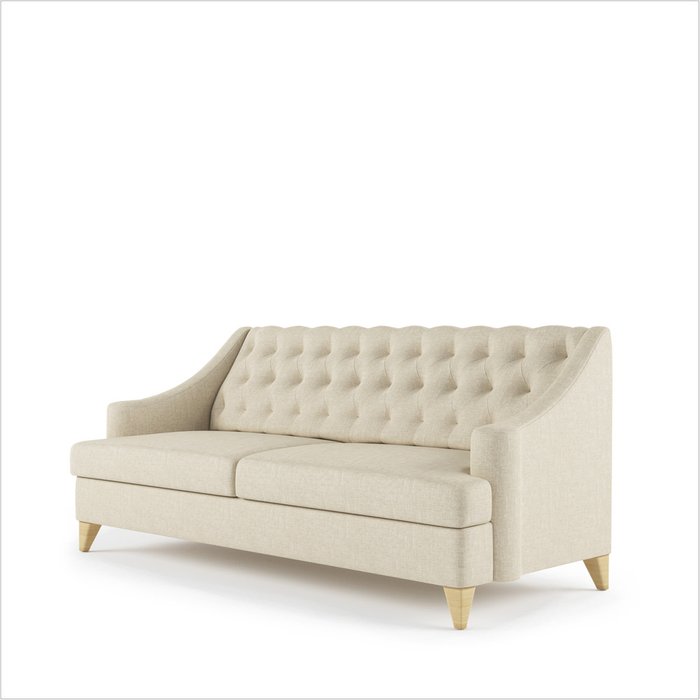 Диван Florio 2 seat sofa с льняной обивкой - купить Прямые диваны по цене 80590.0