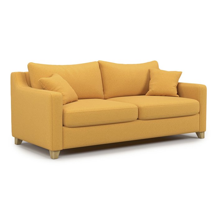 Диван-кровать Mendini SFR (204) желтого цвета - купить Прямые диваны по цене 90700.0