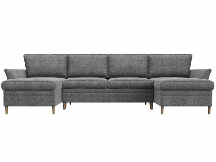 Угловой диван-кровать София серого цвета - купить Угловые диваны по цене 71999.0