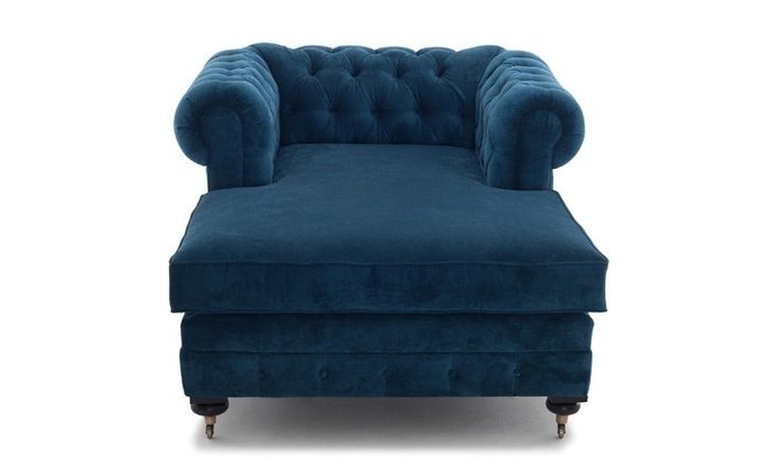 Кресло темно-синего цвета - купить Интерьерные кресла по цене 67200.0