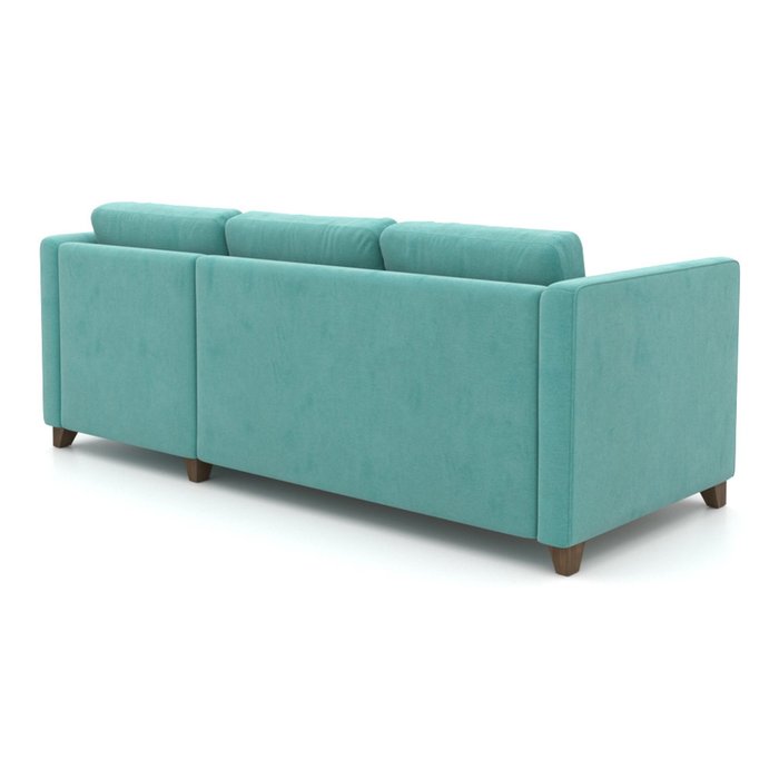 Угловой диван-кровать Bari EKL голубой - лучшие Угловые диваны в INMYROOM