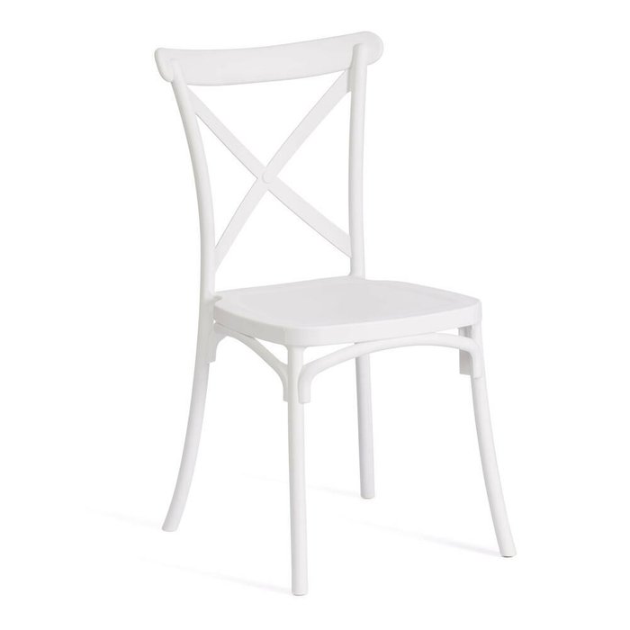 Набор из двух стульев Cross белого цвета - купить Обеденные стулья по цене 4840.0