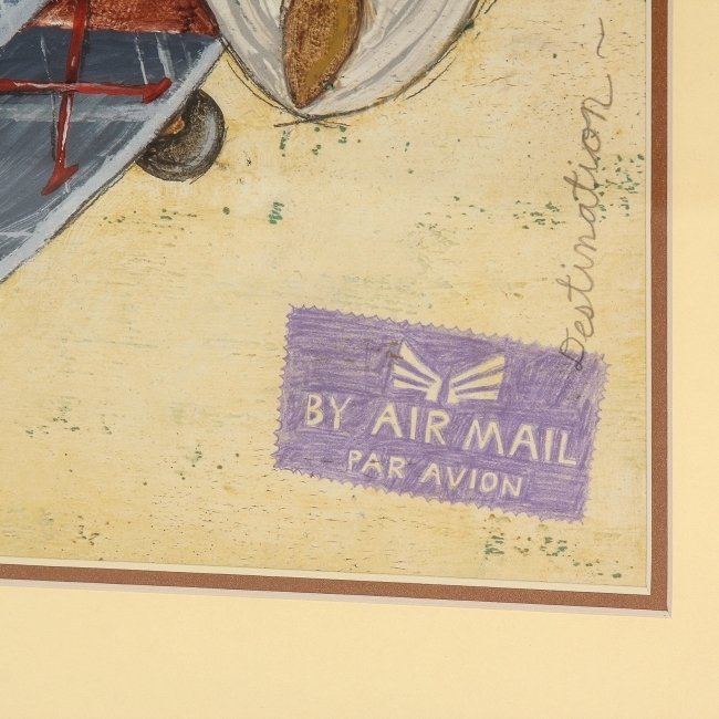 Квадратный постер Vintage Aircraft в винтажном стиле  - купить Картины по цене 5871.0