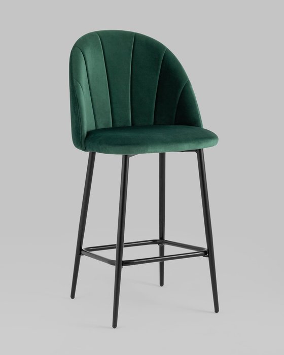 Стул барный Логан зеленого цвета - купить Барные стулья по цене 7990.0