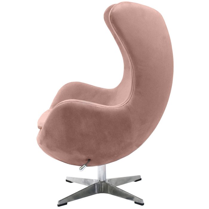 Кресло Egg пыльно-розового цвета - лучшие Офисные кресла в INMYROOM