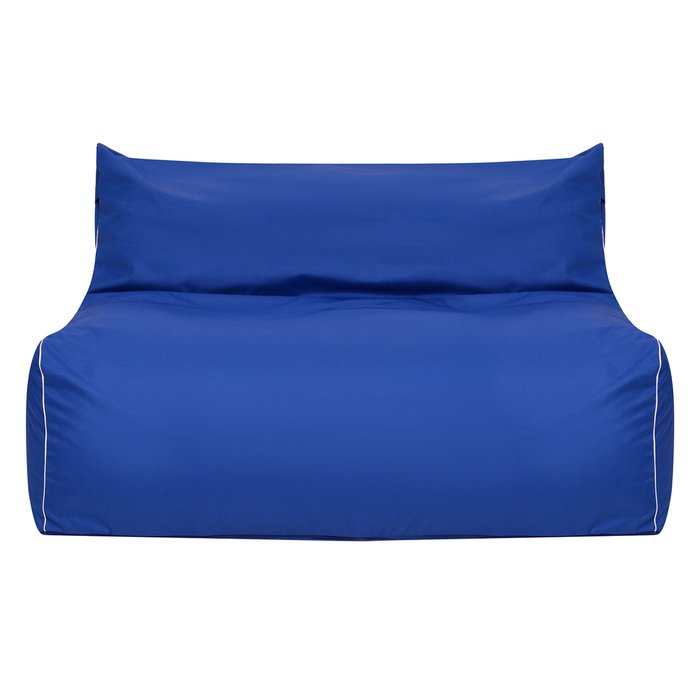 Бескаркасный диван Модерн синего цвета