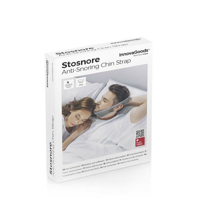 Ремешок от храпа Stosnore InnovaGoods - лучшие Декоративные подушки в INMYROOM Ремешок от храпа Stosnore InnovaGoods - лучшие Декоративные подушки в INMYROOM