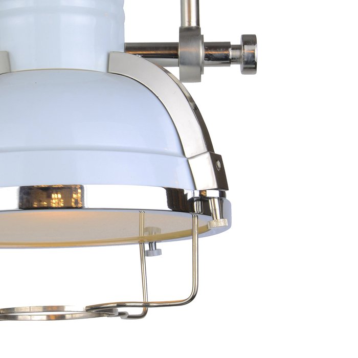 Подвесной светильник Сагари белого цвета - купить Подвесные светильники по цене 23400.0