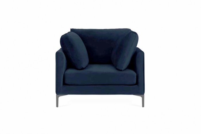 Кресло Кларке темно-синего цвета