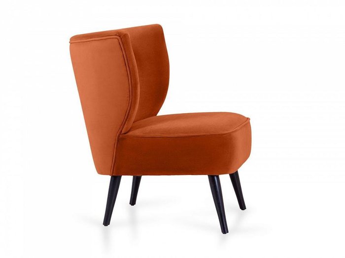 Кресло Modica терракотового цвета - лучшие Интерьерные кресла в INMYROOM