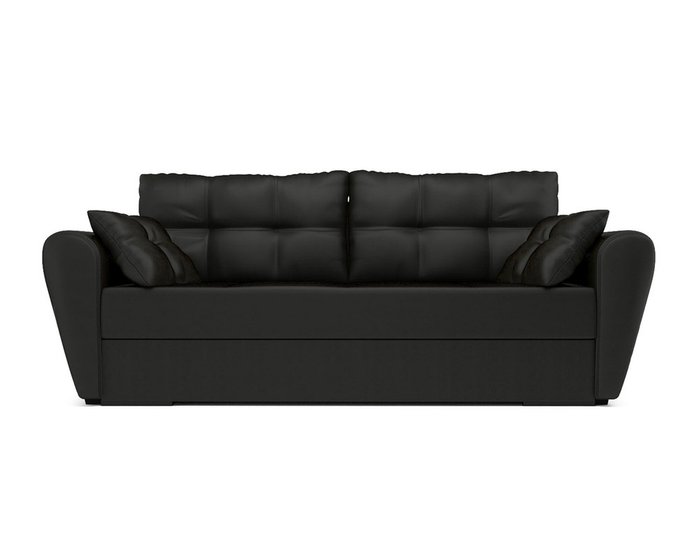 Диван-кровать Амстердам черного цвета - купить Прямые диваны по цене 29190.0