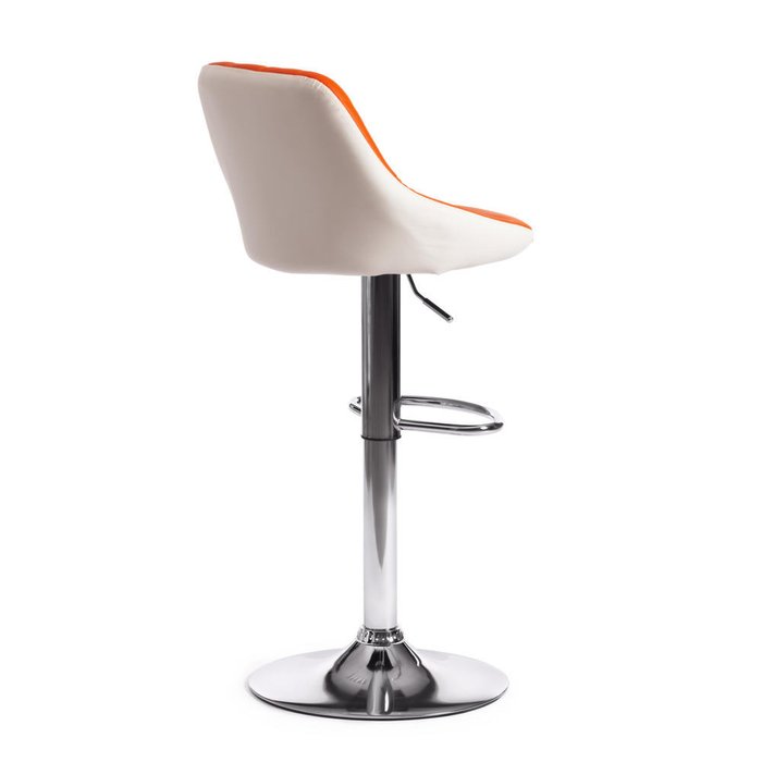 Комплект из двух барных стульев Messy оранжевого цвета - лучшие Барные стулья в INMYROOM