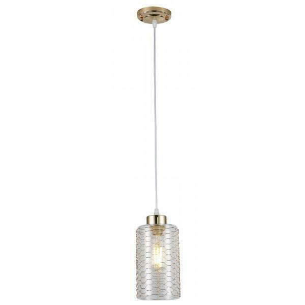 Подвесной светильник Malice золотого цвета - купить Подвесные светильники по цене 2806.0