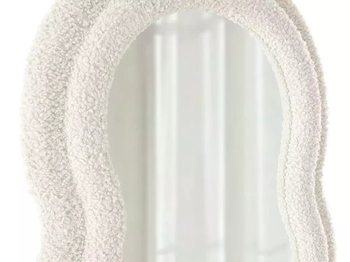 Напольное зеркало Fluffy 74х186 бежевого цвета - лучшие Напольные зеркала в INMYROOM
