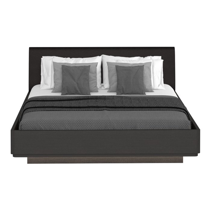 Кровать Элеонора 140х200 черного цвета с подъемным механизмом