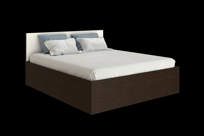 Кровать Анастасия  140x200 темно-коричневого цвета - купить Кровати для спальни по цене 43964.0