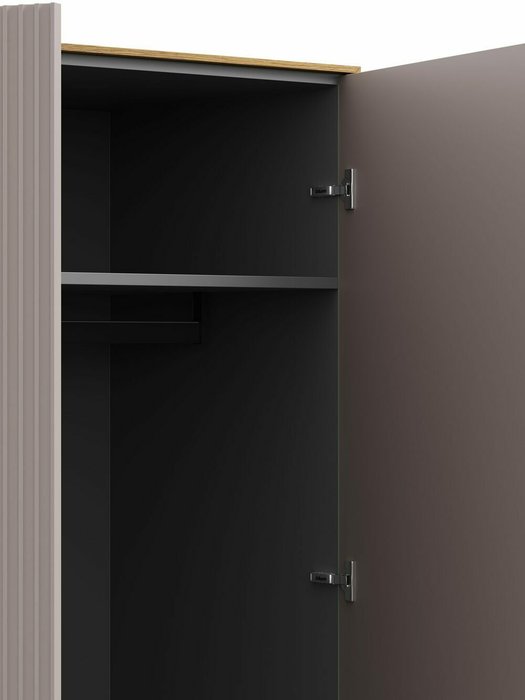 Шкаф Fargo серо-бежевого цвета  - лучшие Шкафы распашные в INMYROOM