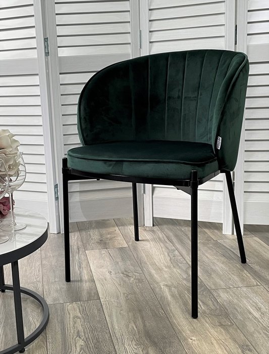 Стул Diana зеленого цвета - купить Обеденные стулья по цене 8900.0