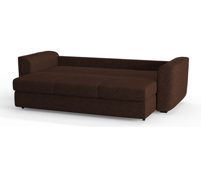 Диван-кровать Салтфорд темно-коричневого цвета - лучшие Прямые диваны в INMYROOM