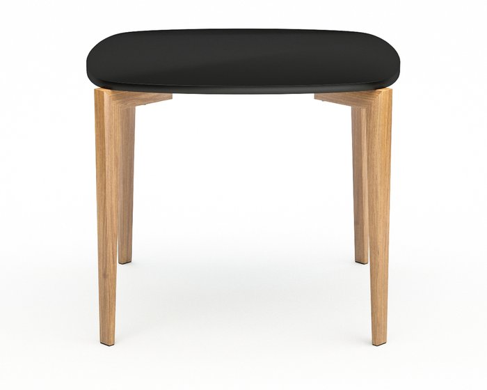 Стол обеденный Smooth Compact черно-коричневого цвета - купить Обеденные столы по цене 29930.0