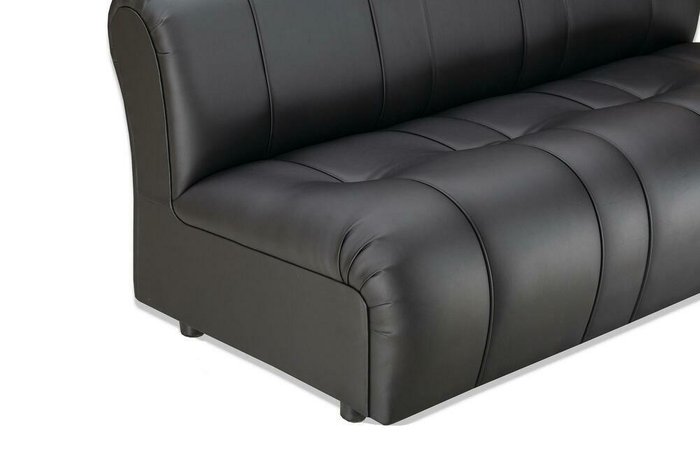 Диван Ригель черного цвета - купить Прямые диваны по цене 34500 Диван Ригель черного цвета - купить Прямые диваны по цене 34500