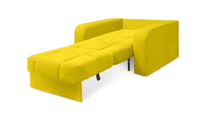 Кресло-кровать Дендра желтого цвета - лучшие Интерьерные кресла в INMYROOM